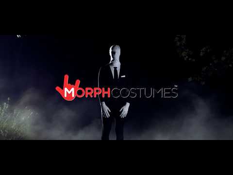 Slenderman Business Suit Morphsuit Mens Costume - Image 2
