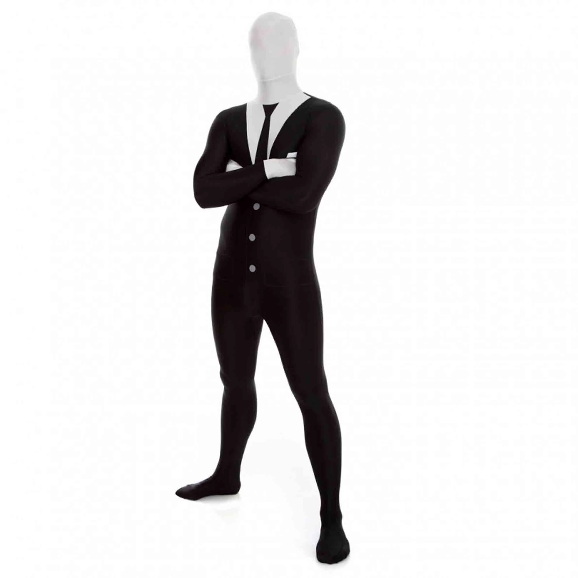 Slenderman Morphsuit Adult Costume Medium