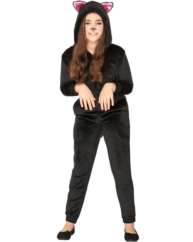 Slinky Black Cat Toddler Kids Book Week Costume - Image 6