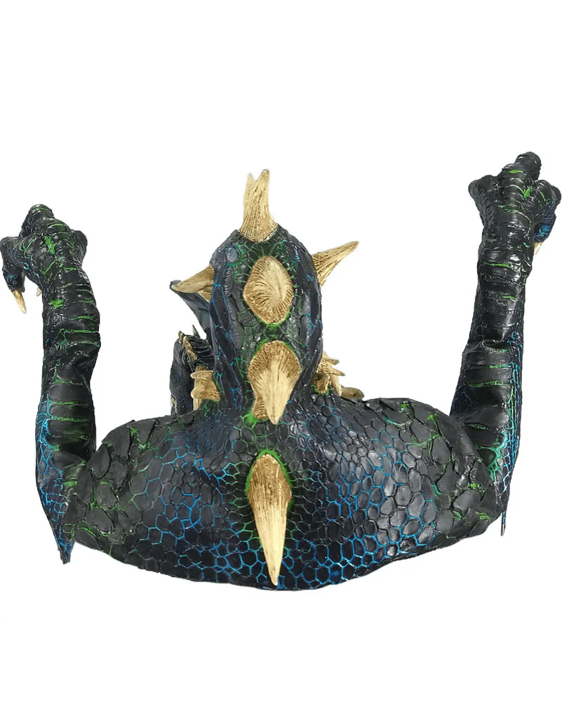 Smoulder the Black Dragon Premium Puppet Mask - Image 3