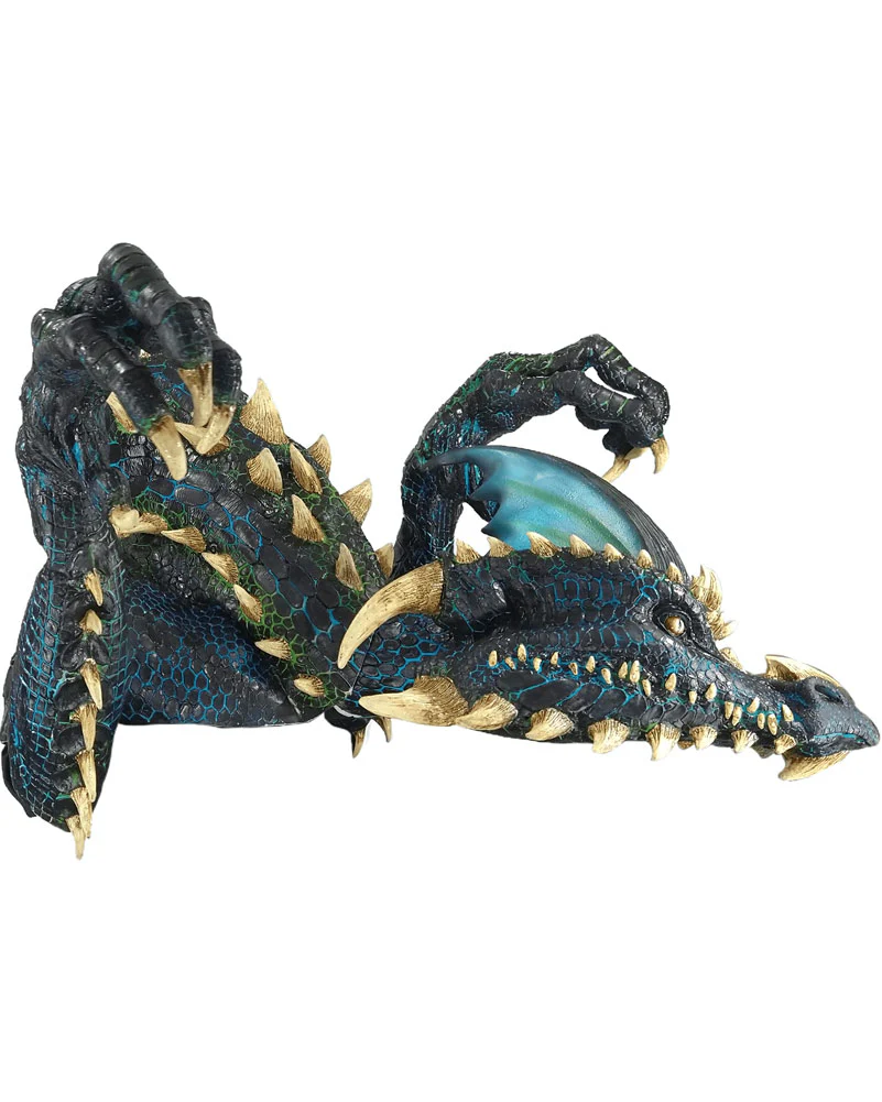Smoulder the Black Dragon Premium Puppet Mask - Image 5