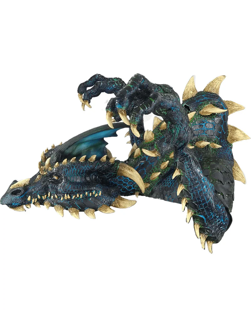Smoulder the Black Dragon Premium Puppet Mask - Image 7