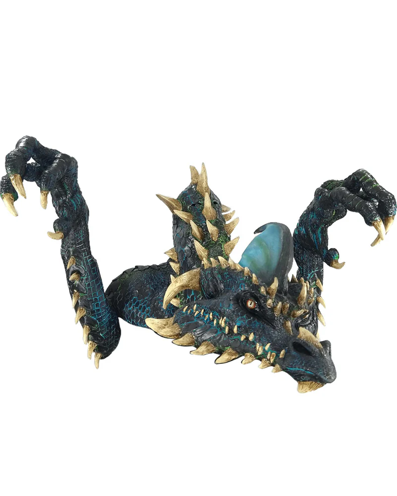 Smoulder the Black Dragon Premium Puppet Mask - Image 8