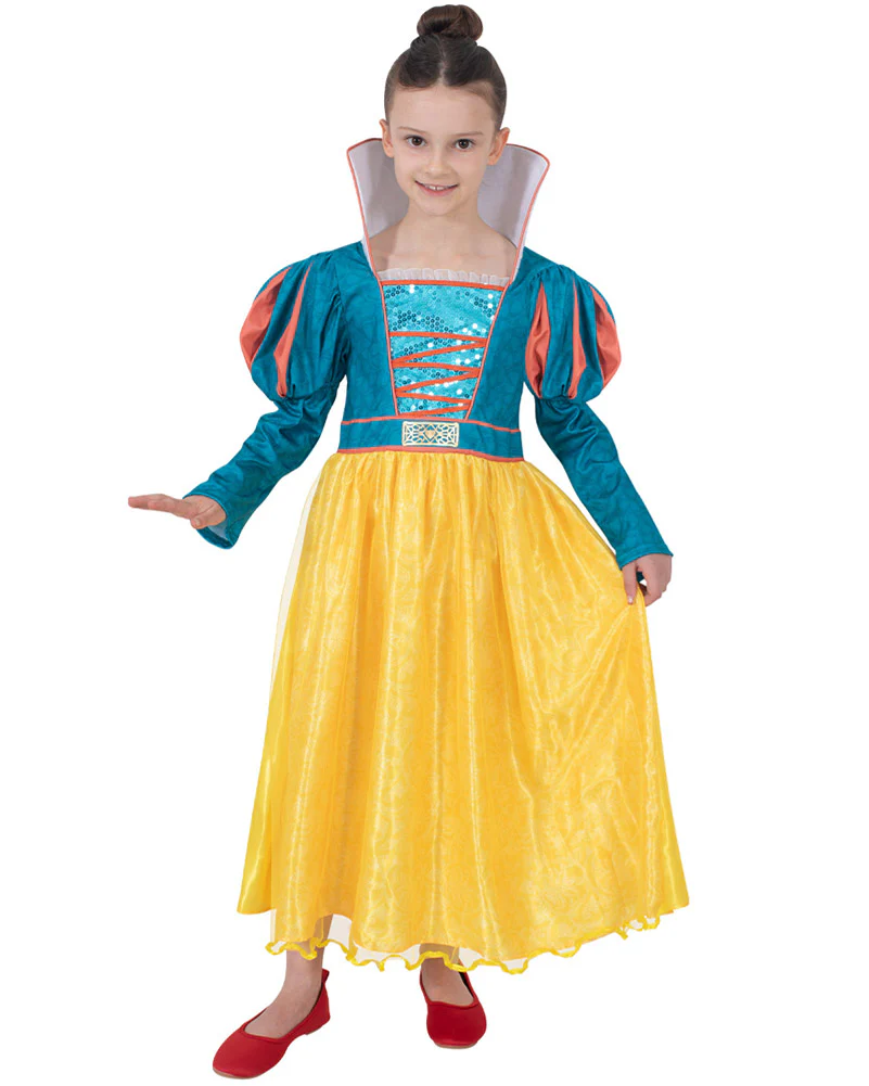 Snow White Deluxe Live Action Girls Costume - Image 2