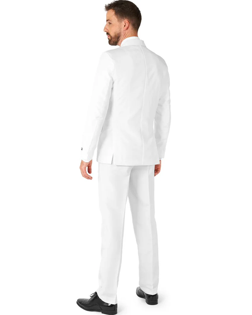 Solid White Mens Suitmeister - Image 3
