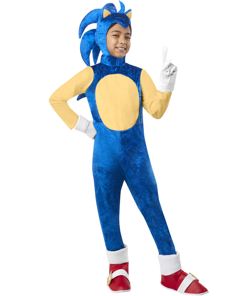 Sonic The Hedgehog Deluxe Boys Costume - Image 4