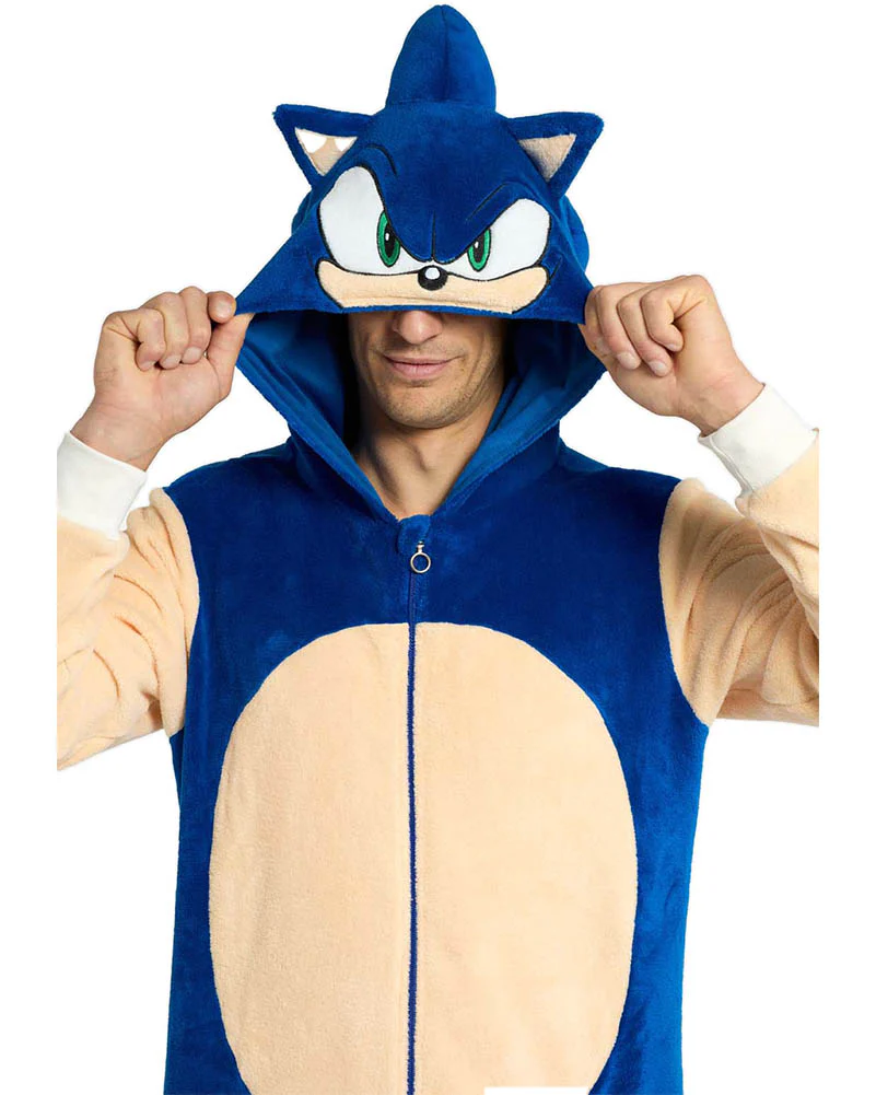Sonic The Hedgehog Opposuit Adult Onesie - Image 12