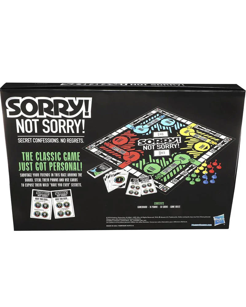Sorry Not Sorry Parody Board Game - Image 4
