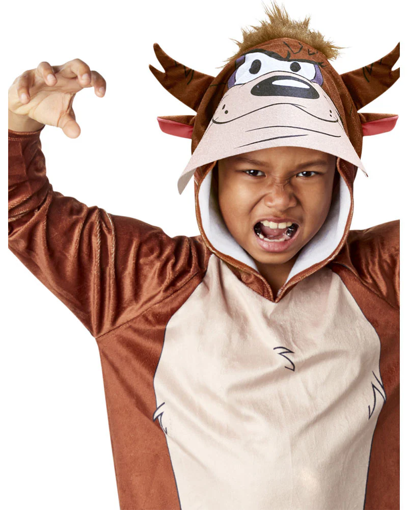 Space Jam 2 Taz Jumpsuit Kids Costume - Image 3
