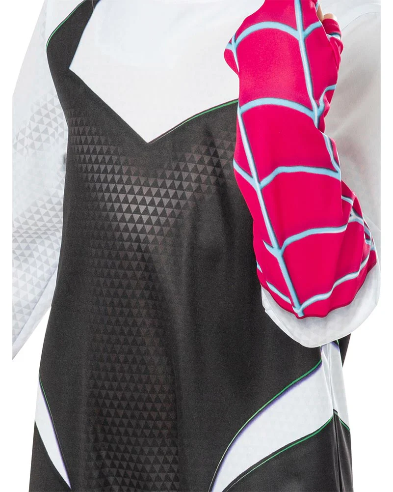 Spider Verse Ghost Spider Deluxe Girls Costume - Image 2