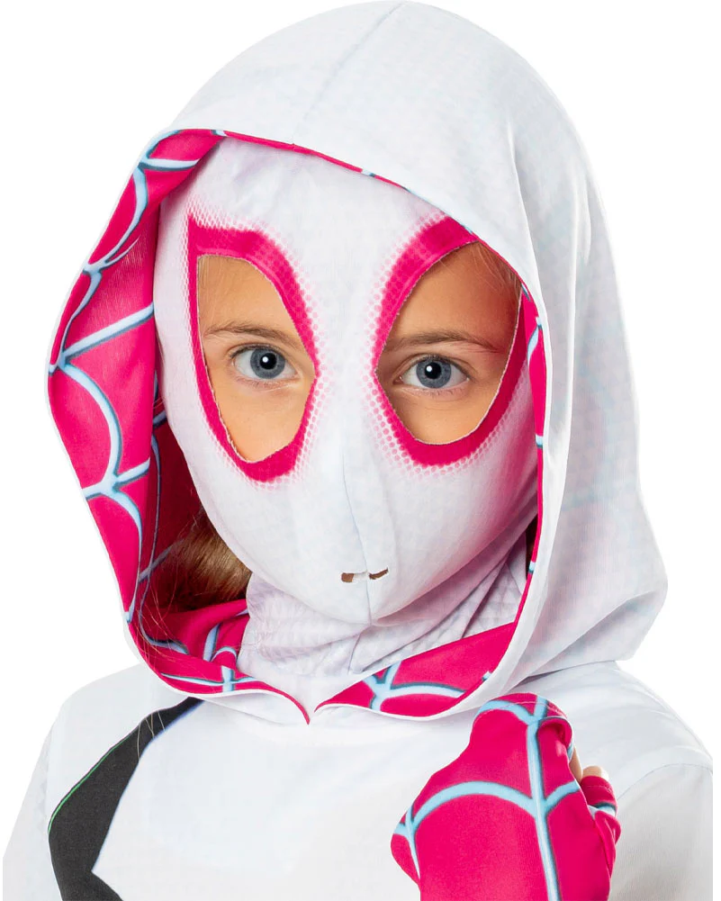 Spider Verse Ghost Spider Deluxe Girls Costume - Image 3