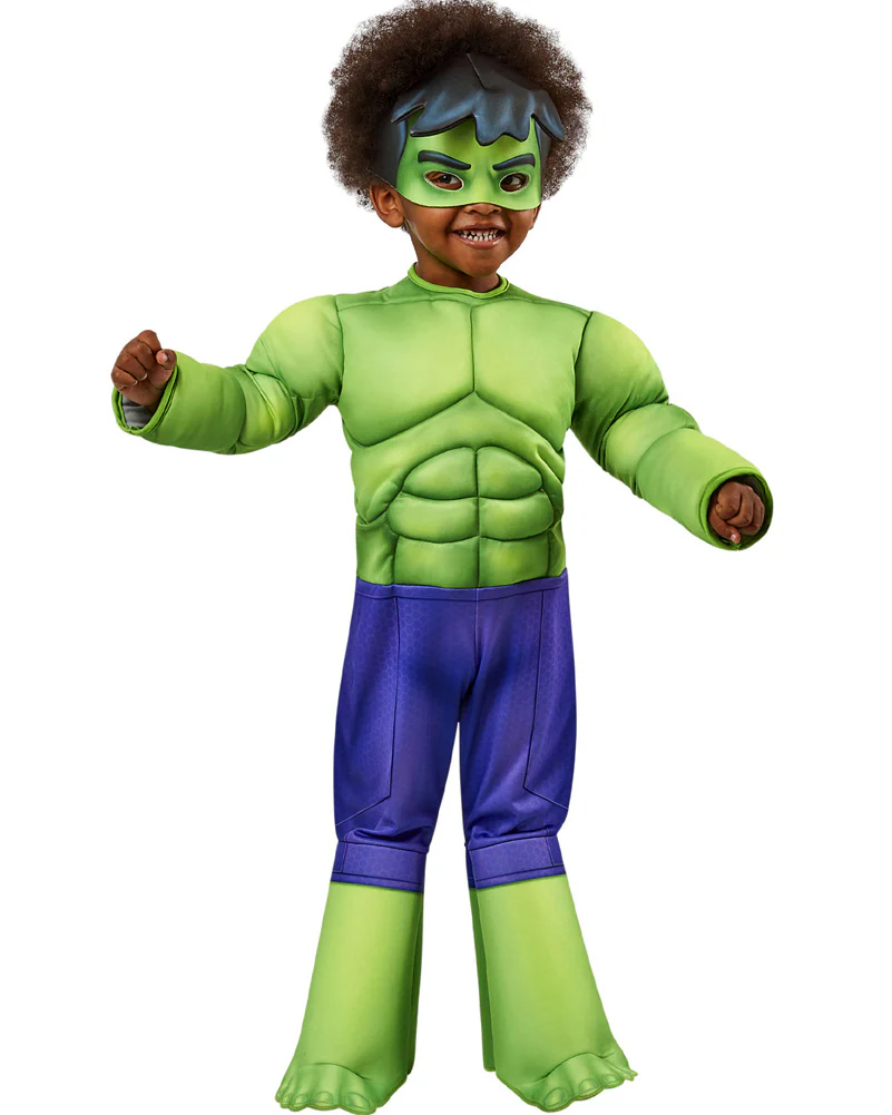 Spidey and his Amazing Friends Hulk Deluxe Boys Toddler Costume