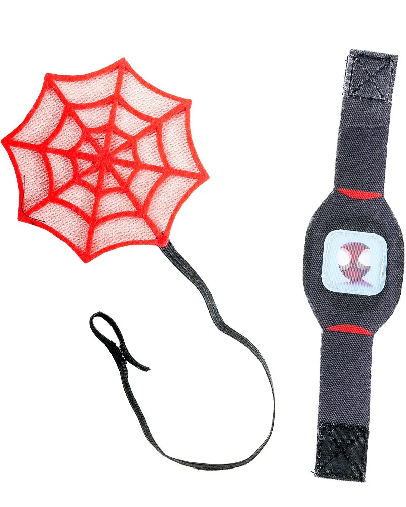 Spidey and his Amazing Friends Miles Morales Mask Gloves Watch and Plush Toy Web Slinger Set - Image 2