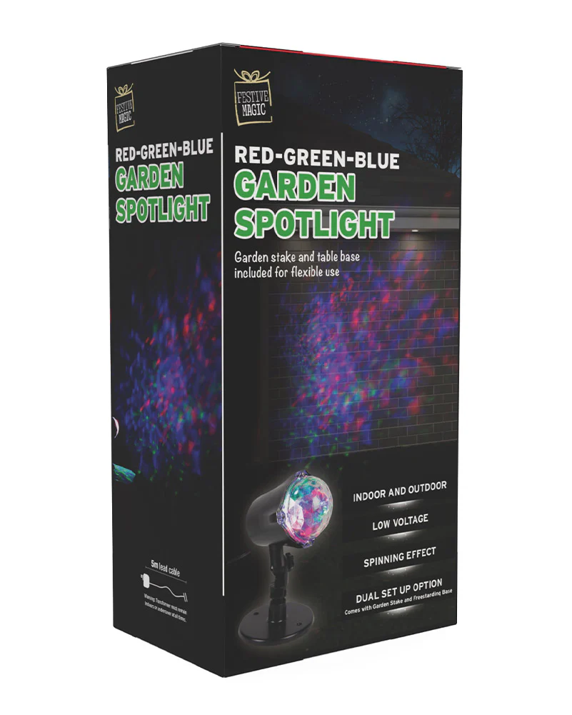 Spinning Disco Effect LED Spotlight - Image 6