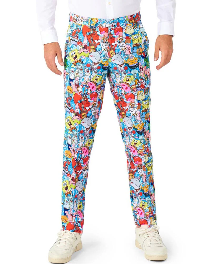 Spongebob Frenzy Opposuit Premium Mens Suit - Image 4