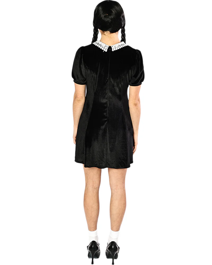 Spooky Goth Girl Deluxe Womens Costume - Image 4