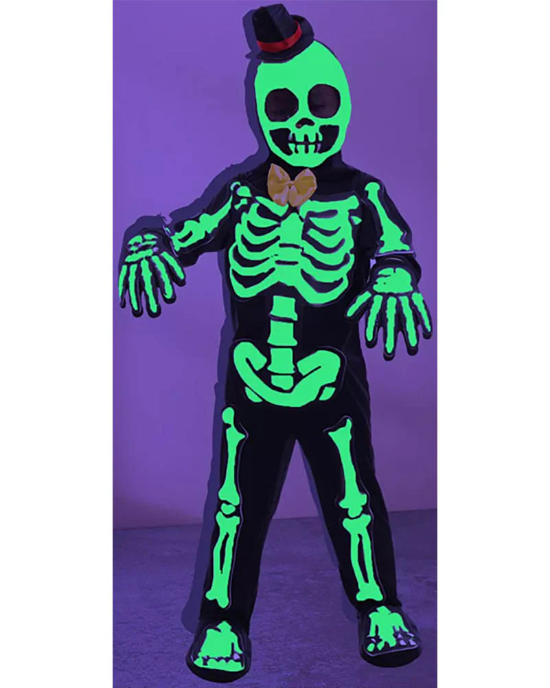 Spooky Skelebones Kids Costume - Image 3