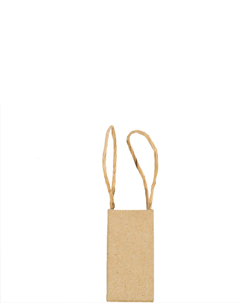 Square Mini Paper Mache Basket - Image 2