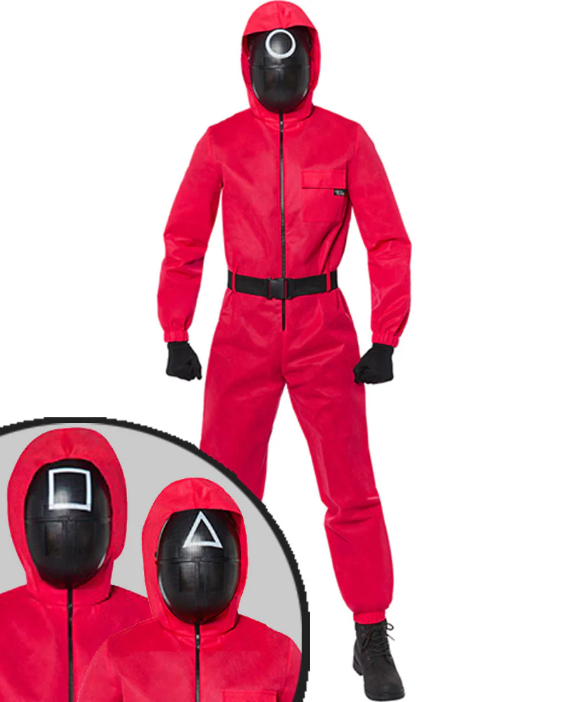 Squid Game Guard Deluxe Adult Costume
