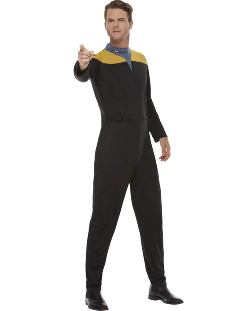 Star Trek Voyager Operations Uniform Mens Costume - Image 2