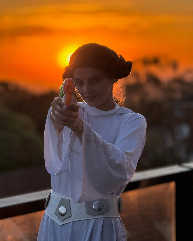 Star Wars Deluxe Princess Leia Womens Costume - Image 2