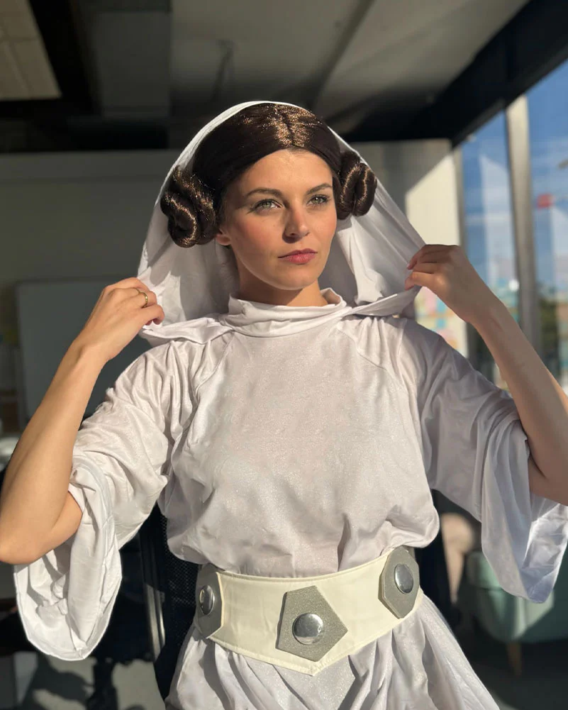 Star Wars Deluxe Princess Leia Womens Costume - Image 3
