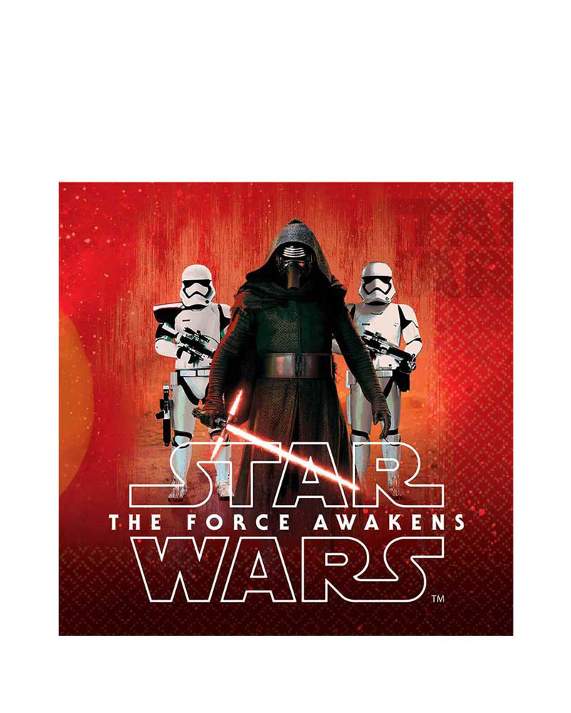 Star Wars Episode 7 2 Ply Lunch Napkins Pack of 16