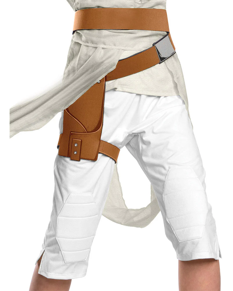 Star Wars Episode 9 Deluxe Rey Girls Costume - Image 3