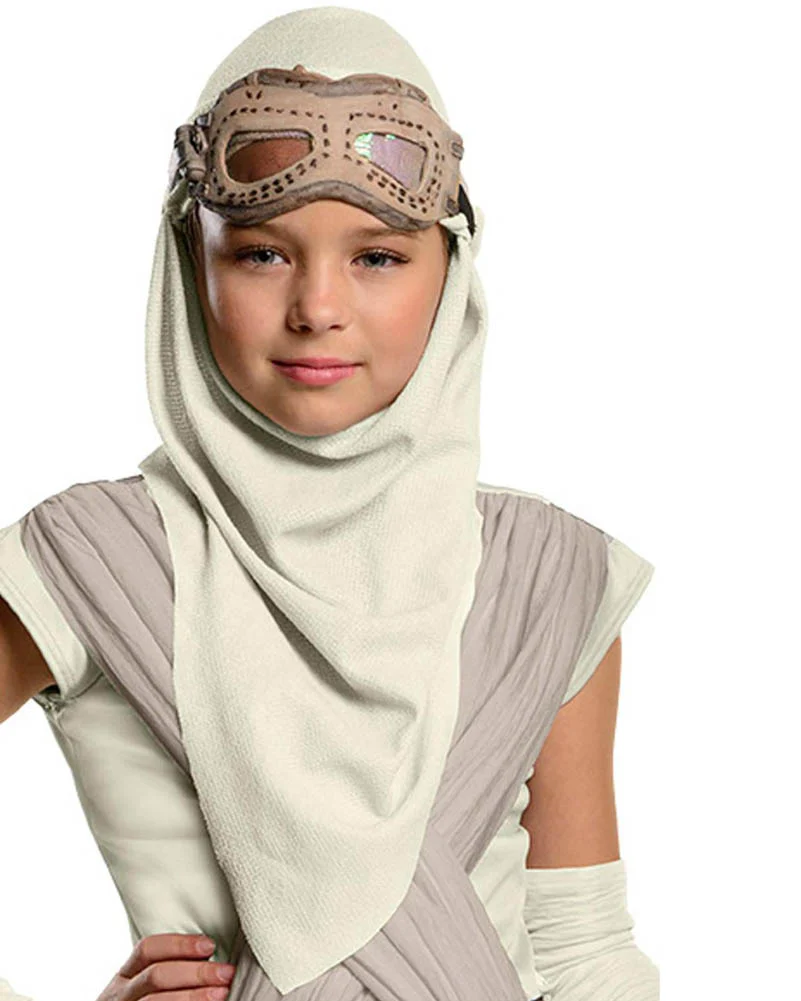 Star Wars Rey Girls Eye Mask with Hood - Image 2