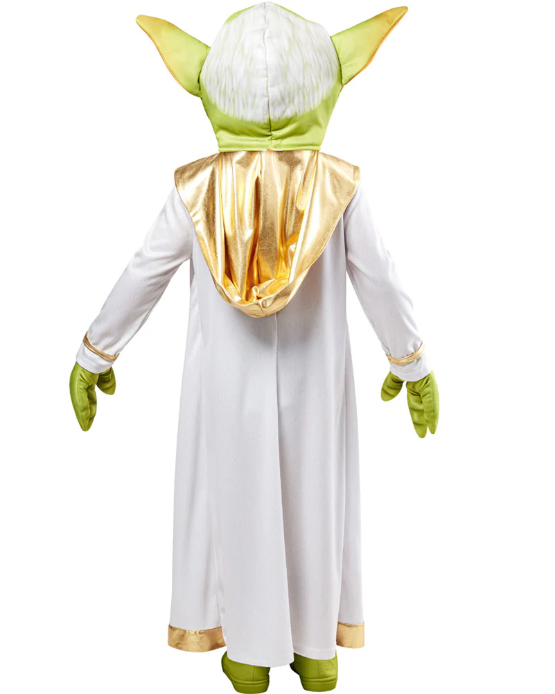 Star Wars Young Jedi Adventures Master Yoda Deluxe Boys Costume - Image 4