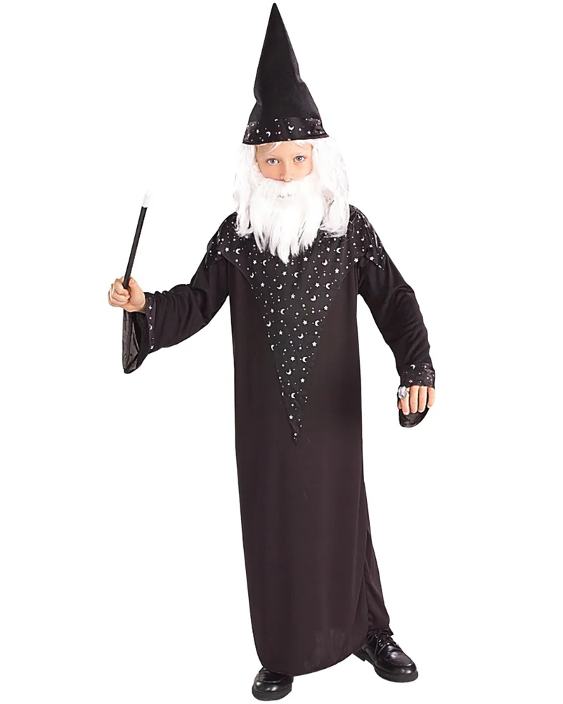 Starry Wizard Boys Book Week Costume