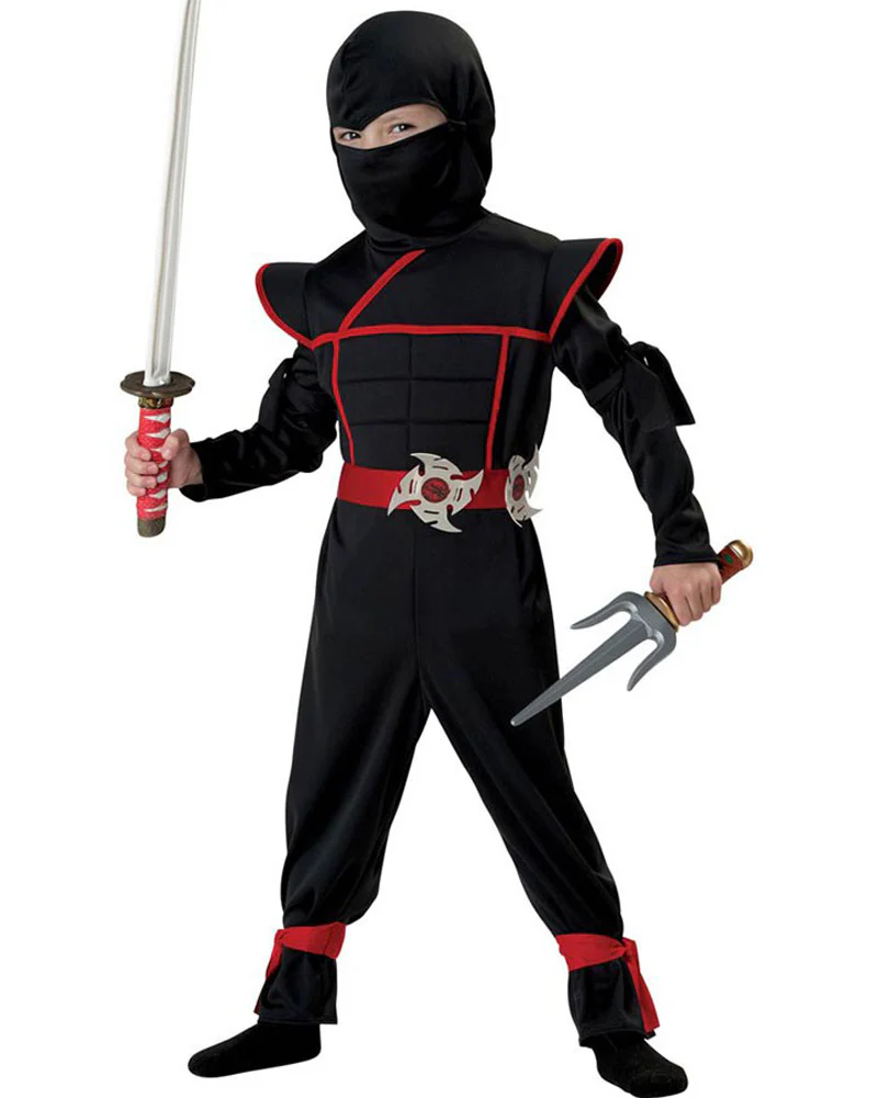 Stealth Ninja Boys Toddler Costume - Image 2