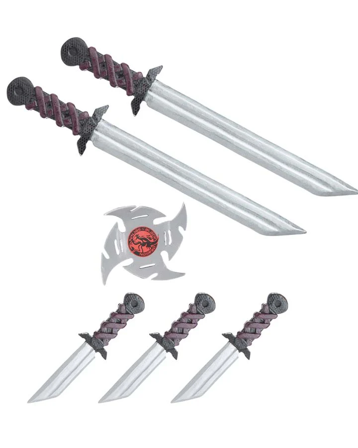 Stealth Ninja Weapons Belt Accessory Set - Image 3