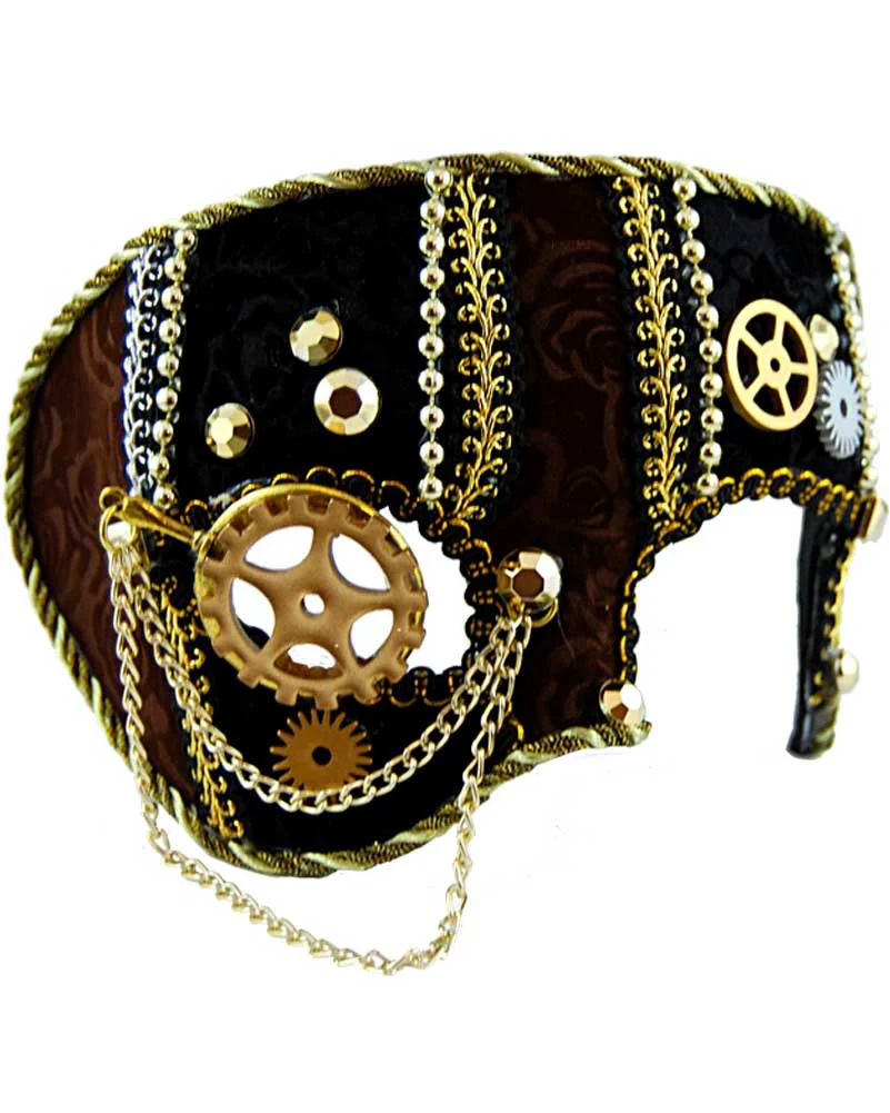 Steampunk Masquerade Mens Mask