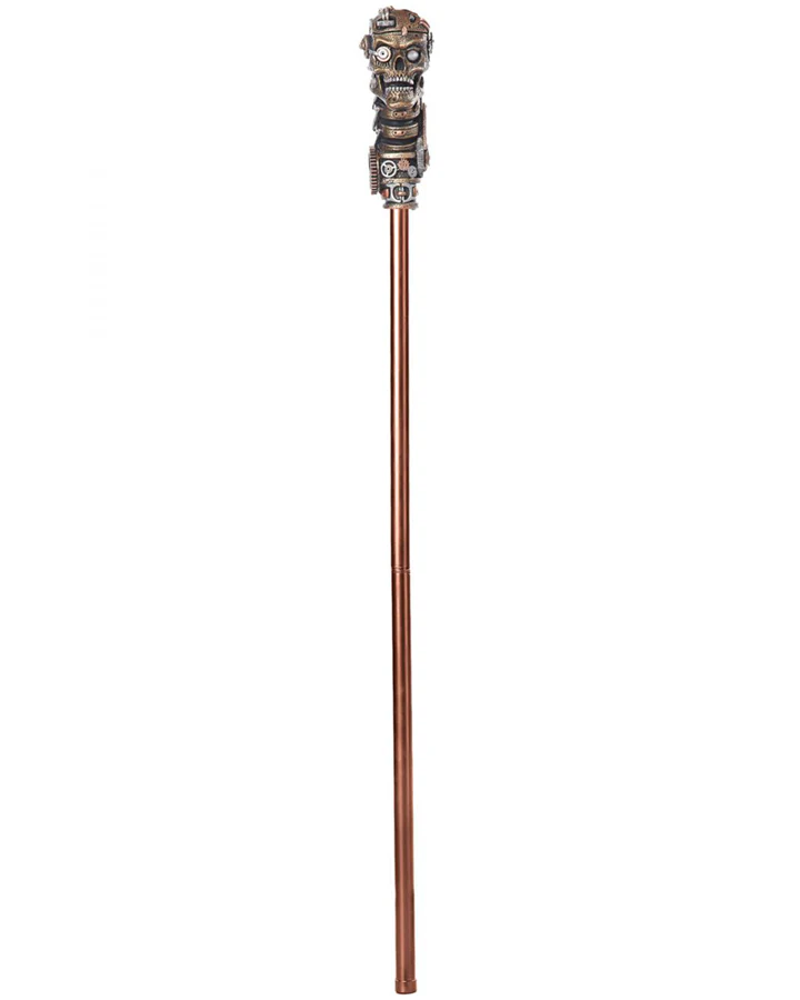 Steampunk Skull Cane 1m - Image 2