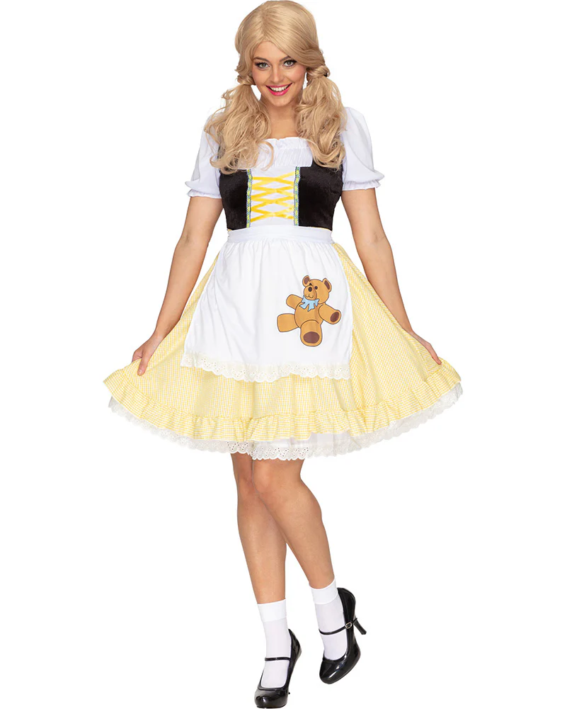 Storybook Goldilocks Deluxe Plus Size Womens Book Week Costume - Image 3