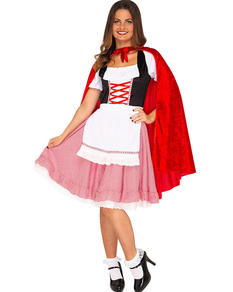 Storybook Red Riding Hood Deluxe Womens Book Week Costume - Image 3