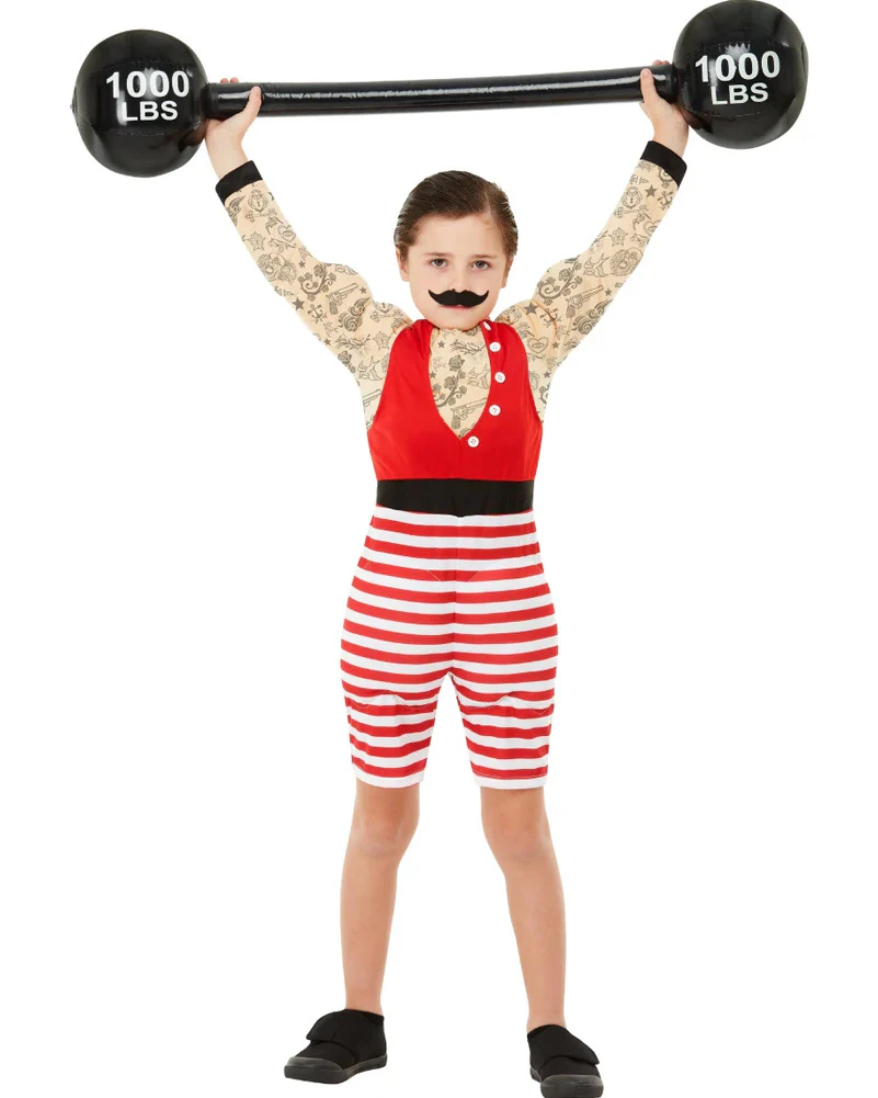 Strong Man Deluxe Boys Costume - Image 2