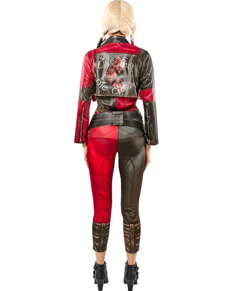 Suicide Squad 2 Harley Quinn Jumpsuit Womens Costume - Image 3