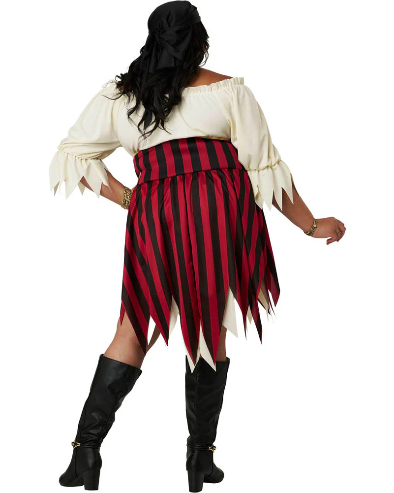 Sultry Sea Pirate Plus Size Womens Costume - Image 2