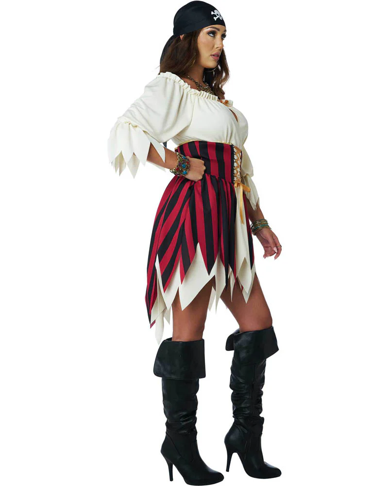 Sultry Sea Pirate Womens Costume - Image 4