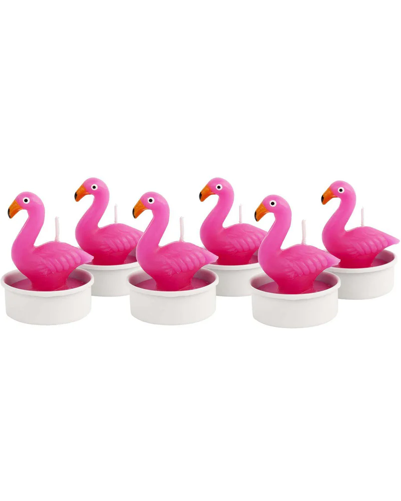 Sunnylife Flamingo Tea Lights Pack of 6