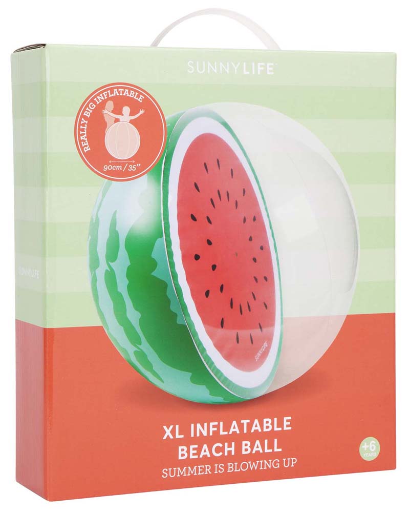 Sunnylife Inflatable Xl Beach Ball Watermelon