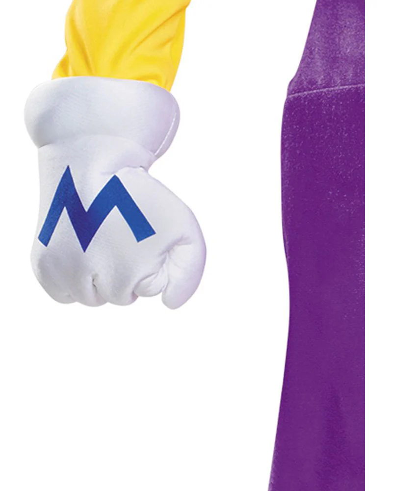 Super Mario Bros Wario Deluxe Boys Costume - Image 3