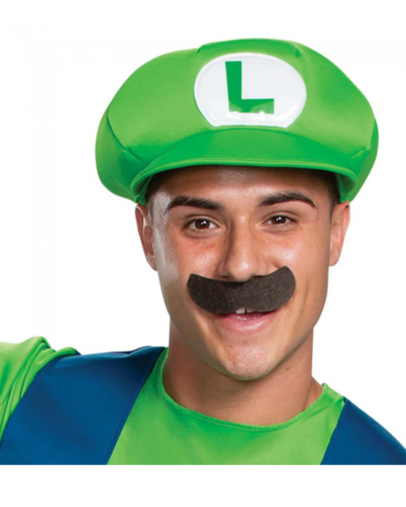 Super Mario Brothers Luigi Classic Mens Costume - Image 3