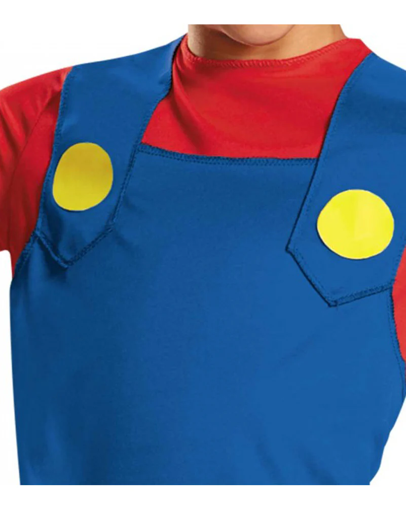 Super Mario Brothers Mario Classic Boys Costume - Image 2