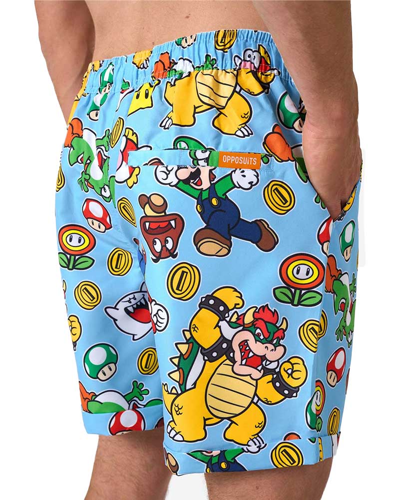 Super Mario Opposuit Mens Swim Suit - Image 5