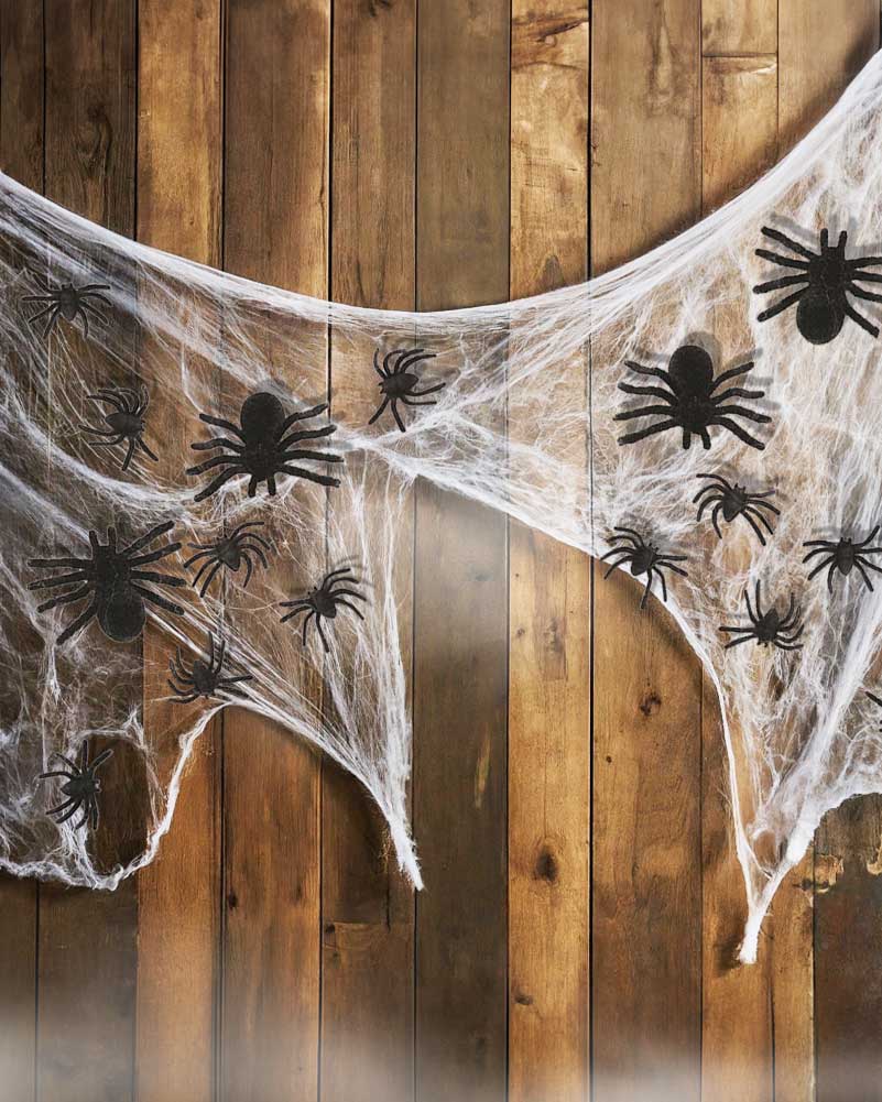 Super Stretch Spider Web 240g with Bonus Spiders - Image 4