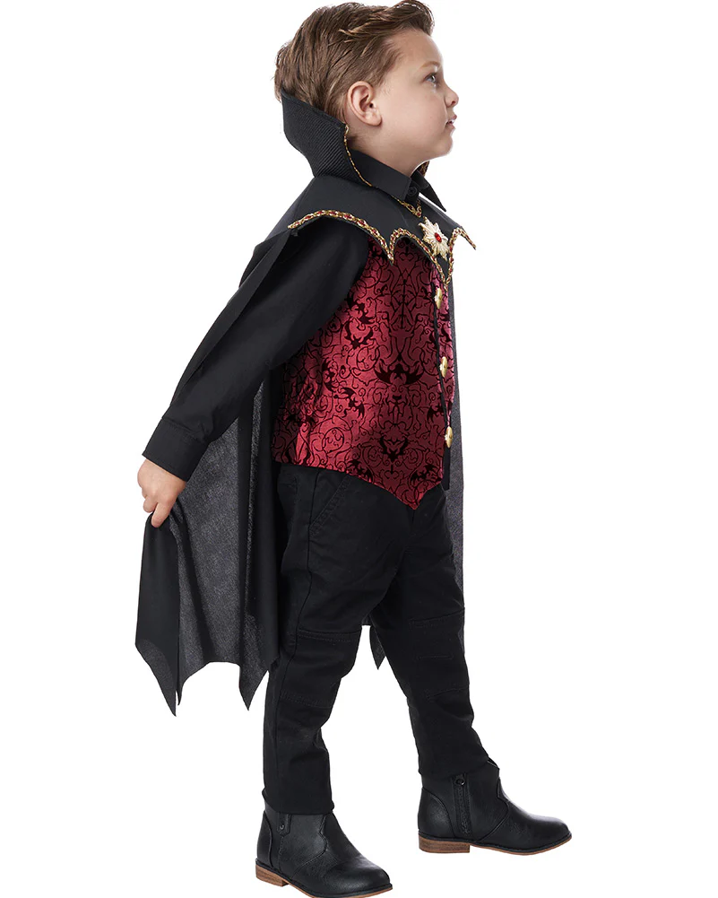 Swanky Vampire Toddler Boys Costume - Image 2