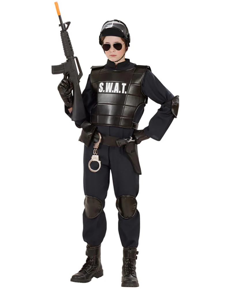SWAT Officer Kids Costume - Image 2